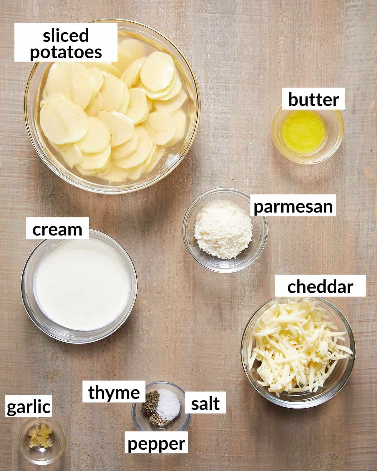 Air Fryer Scalloped Potatoes