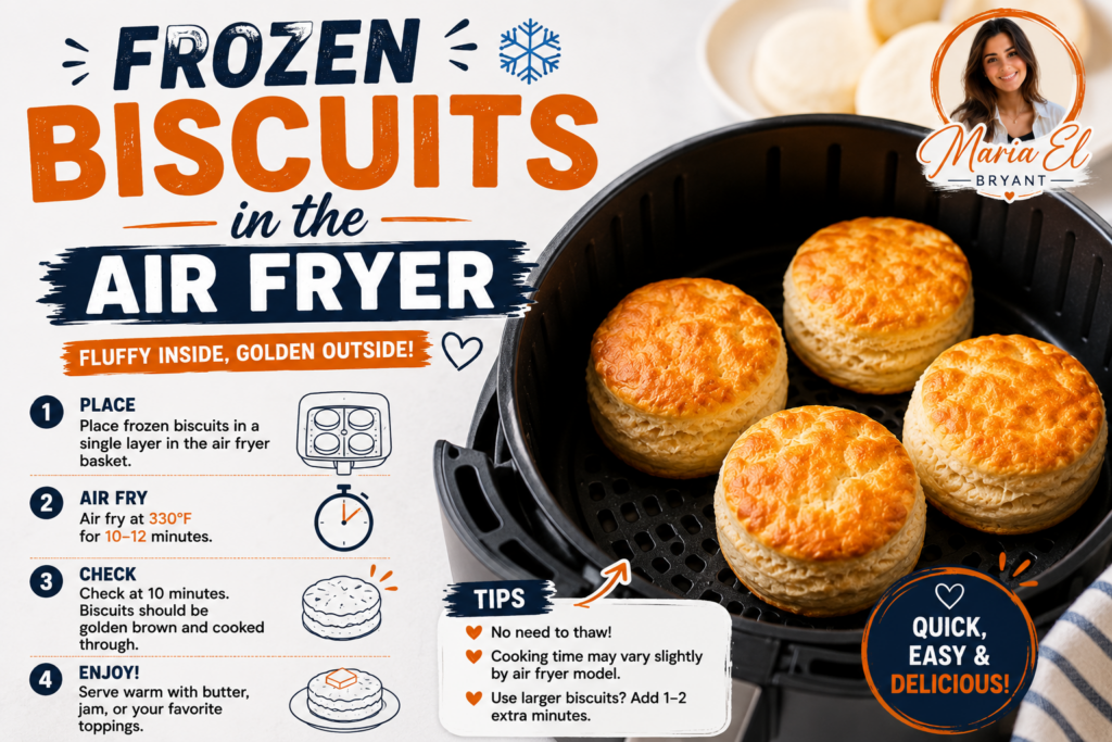 Frozen Biscuits in Air Fryer