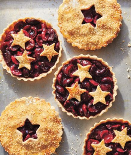 Sweet-and-Sour Cherry Tartlets