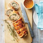 Pork Loin Stuffed with Spinach and Goat Cheese