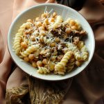 Breakfast Pasta, Use a Chickpea Version