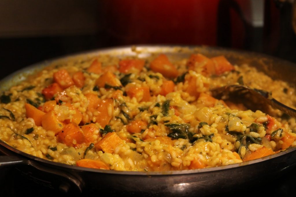 Roasted Butternut Squash Risotto