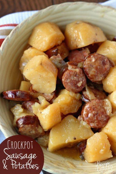 Crockpot Sausage & Potatoes Recipe