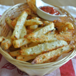 Baked Garlic Parmesan Fries
