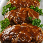 Salisbury Steak with Caramelized Onion Gravy