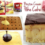 Boston Cream Poke Cake Recipe