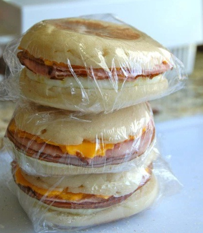 FREEZER BREAKFAST SANDWICHES
