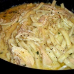 Comforting Chicken & Noodles Crock Pot