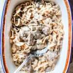 Crockpot Beef Stroganoff