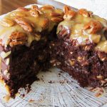 Easy Homemade Chocolate Turtle Cake