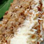 Hawaiian Wedding Cake with Whipped Cream-Cream Cheese Frosting