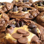 PEANUT BUTTER CUP BROWNIES