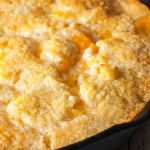 TWO TWO EASY PEACH COBBLER
