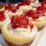 Miniature Baked Cheesecakes-recipe