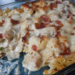 Chicken Bacon Ranch Casserole
