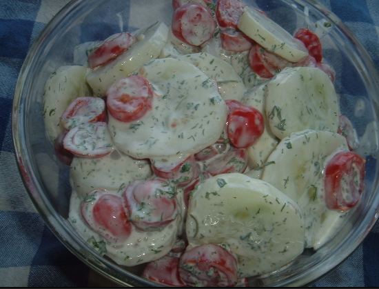 German Cucumber Salad