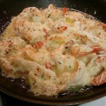 Garlic Lemon Butter Parmesan Shrimp