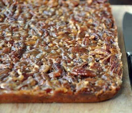 Pecan Cake Bars Recipe