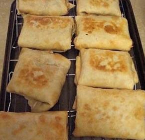 Baked Chicken Chimichangas