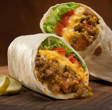 CHEESEBURGER BURRITOS