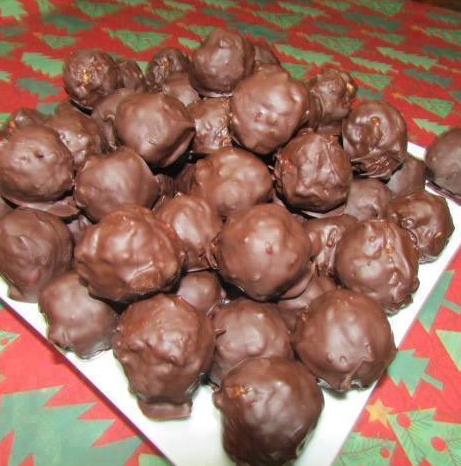 Chocolate Rice Krispie Balls