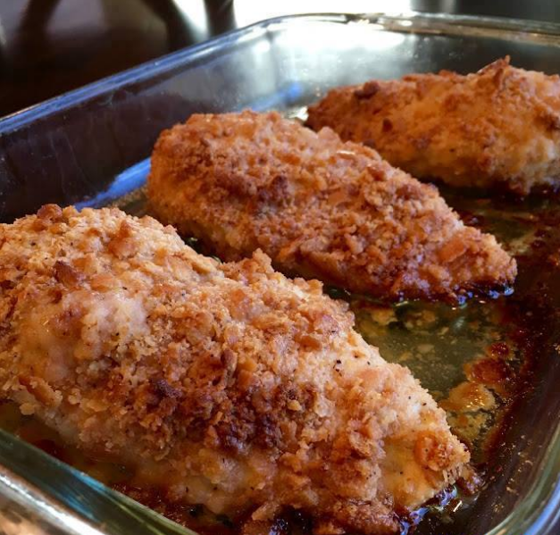 FAMOUS BUTTER CHICKEN (AKA, RITZ CRACKER CHICKEN)