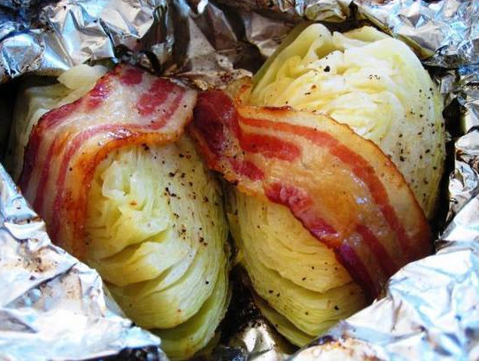 GRILLED CABBAGE