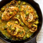 One Pan Moroccan Lemon Olive Chicken