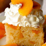 Peach Cobbler Snack Cake Recipe