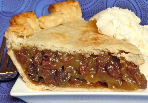 Old Fashioned Raisin Pie