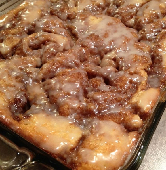 Cinnamon Bun Cake Recipe