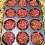 Make meatloaf in a muffin pan- it cooks in 15 minutes!