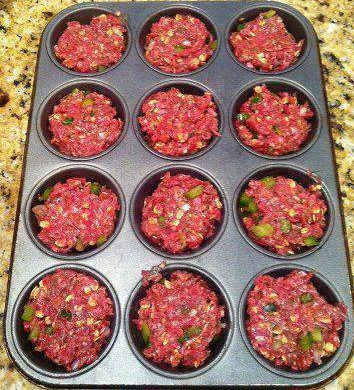 Make meatloaf in a muffin pan- it cooks in 15 minutes!