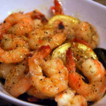 Lemon Butter Baked Shrimp