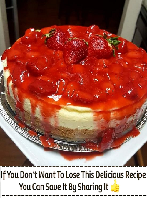 Homemade New York Style Strawberry