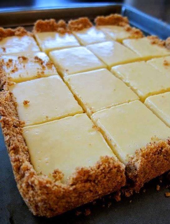CREAMY LEMON SQUARES