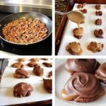 CHOCOLATE PECAN TURTLE CLUSTERS
