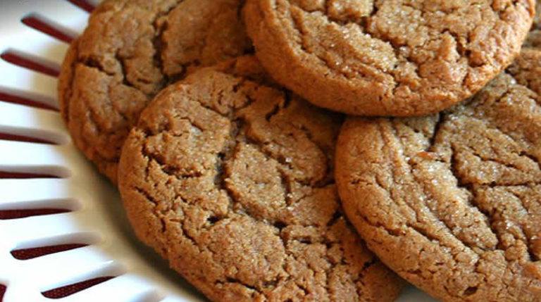 Big Soft Ginger Cookies