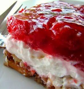 Strawberry Pretzel Salad