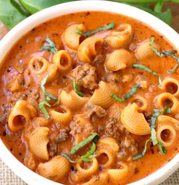 Beefy Tomato Soup Recipe