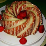 Strawberry Lemonade Pound Cake