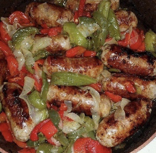 Sausage Peppers and Onions