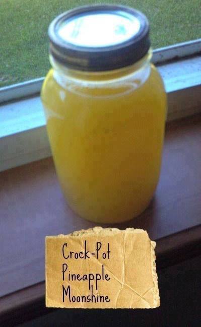 CROCKPOT PINEAPPLE MOONSHINE