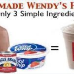 Homemade Wendy’s Frostys