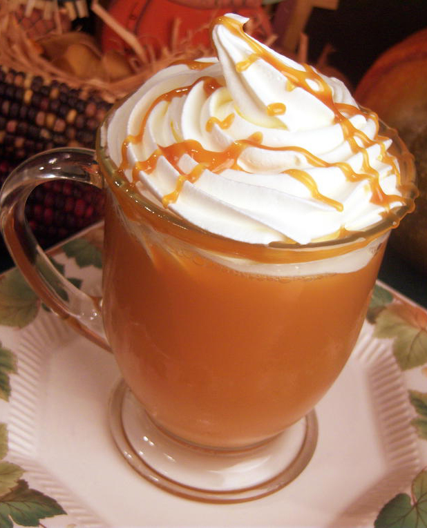 Hot Caramel Apple Cider