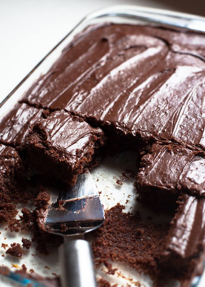 THE BEST CHOCOLATE SHEET CAKE