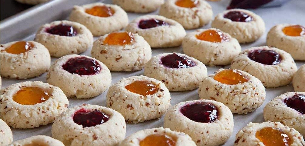 SICILY ALMOND BISCUITS Thumbprint (The best recipe)