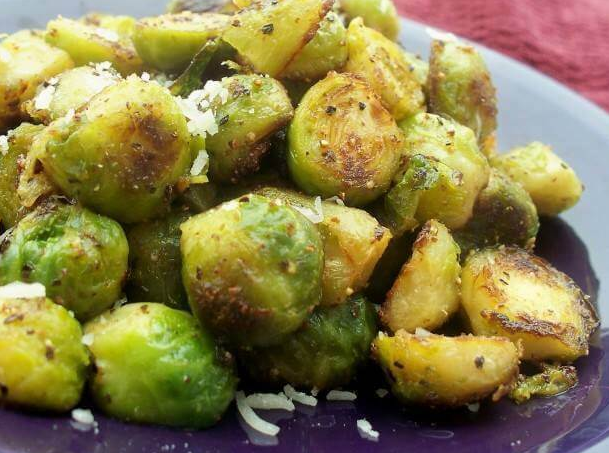 Brussels Sprouts In Garlic Butter