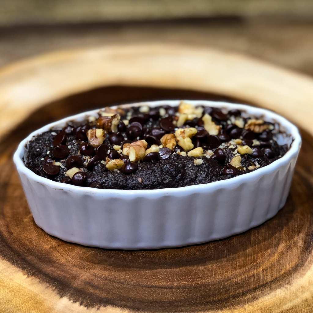 KETO 3-MINUTE DARK CHOCOLATE BROWNIE