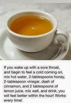 Homeopathic Cold & Sore Throat Remedy